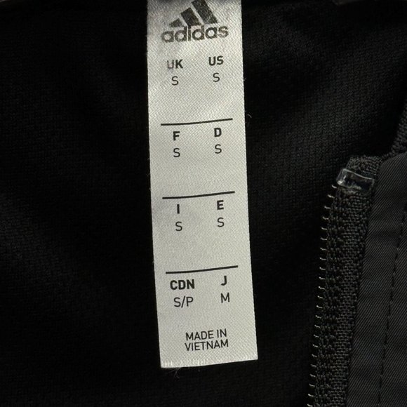 Adidas Juventus Men's Zipper Jacket Black - Size S - Picture 5 of 7